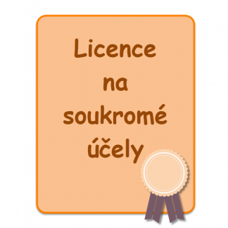 Licence na soukromé účely